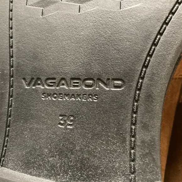 Vagabond Brown Suede Penny Loafers Classic Comfort Neutral Capsule Staple Daily - Picture 10 of 14